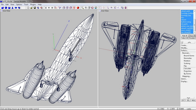 dev sr71 blackbird