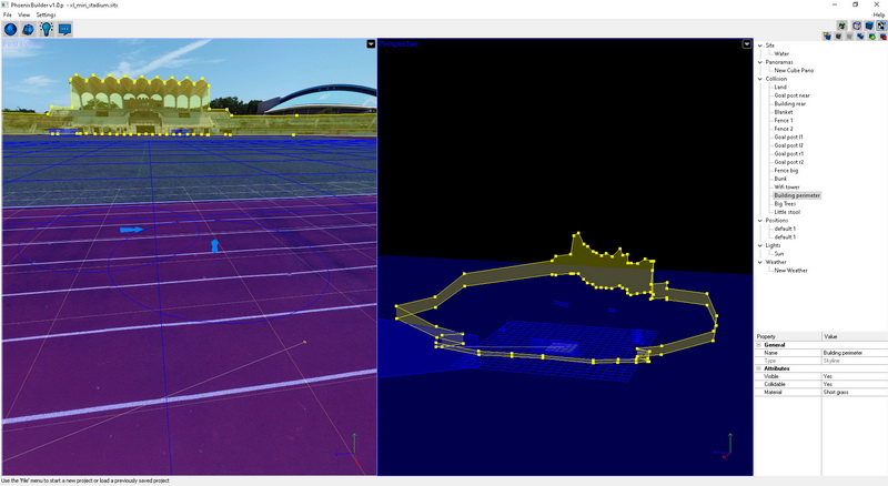 dev site xl miri outdoor stadium